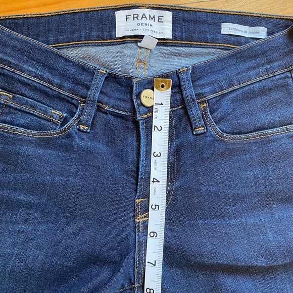 Frame Le Skinny de Jeanne jeans Size 25 - Picture 4 of 8